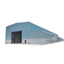 Easy Assembly High Strength Low Cost Prefabricated Steel Structure Hangar Maintain Warehouse